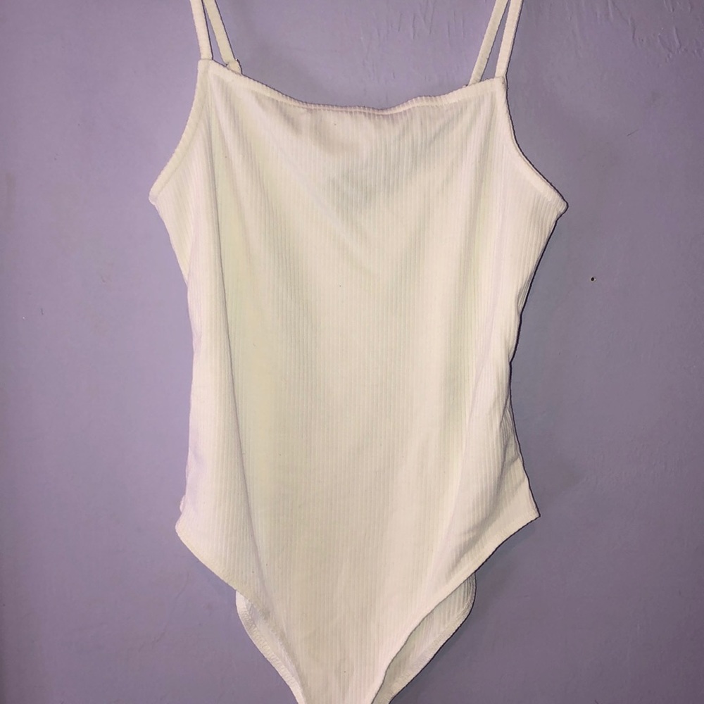 White Tank Bodysuit